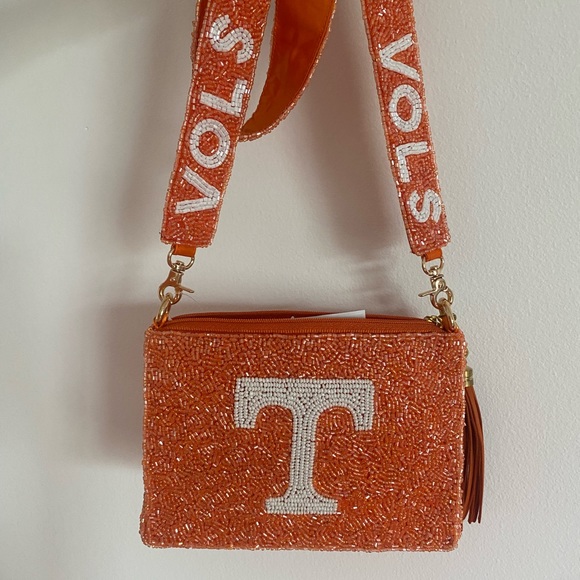 University of Tennessee Beaded Crossbody Bag - Picture 1 of 3